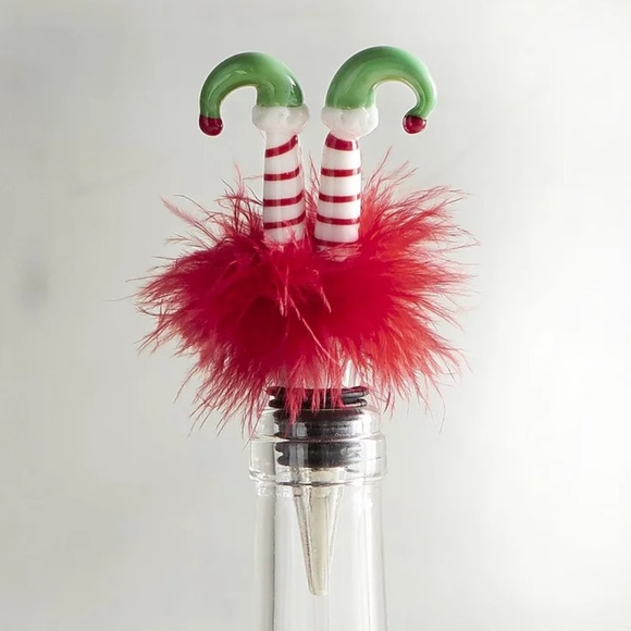 PIER 1, Christmas Elf Bottle Stopper - NWT - Picture 1 of 4